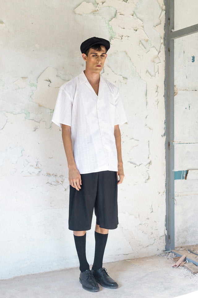 The Victor Shirt - White Stripe
